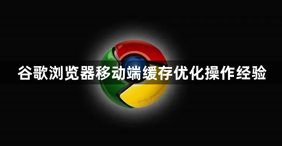 谷歌浏览器移动端缓存优化操作经验1
