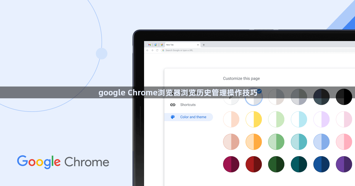 google Chrome浏览器浏览历史管理操作技巧1