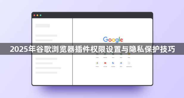 2025年谷歌浏览器插件权限设置与隐私保护技巧1