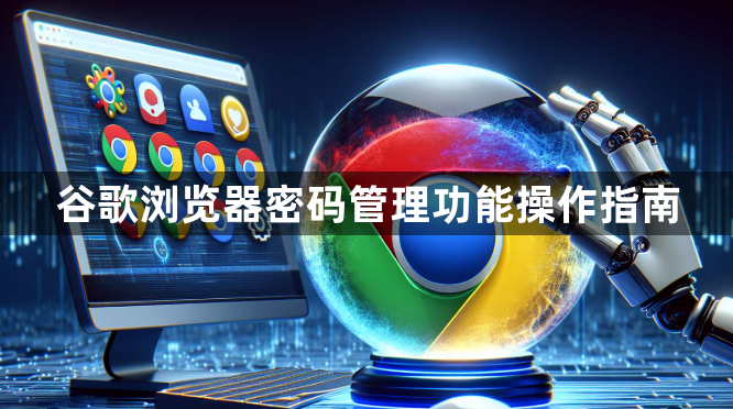 谷歌浏览器密码管理功能操作指南1