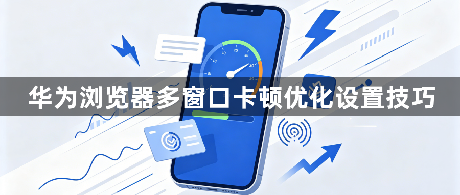 华为浏览器多窗口卡顿优化设置技巧1