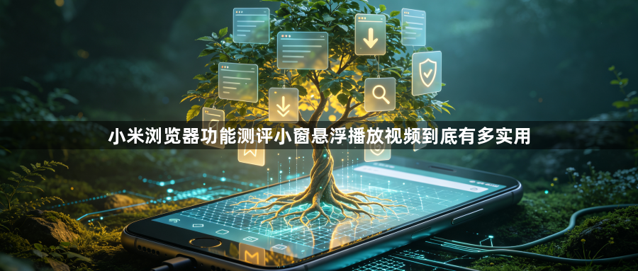 小米浏览器功能测评小窗悬浮播放视频到底有多实用1