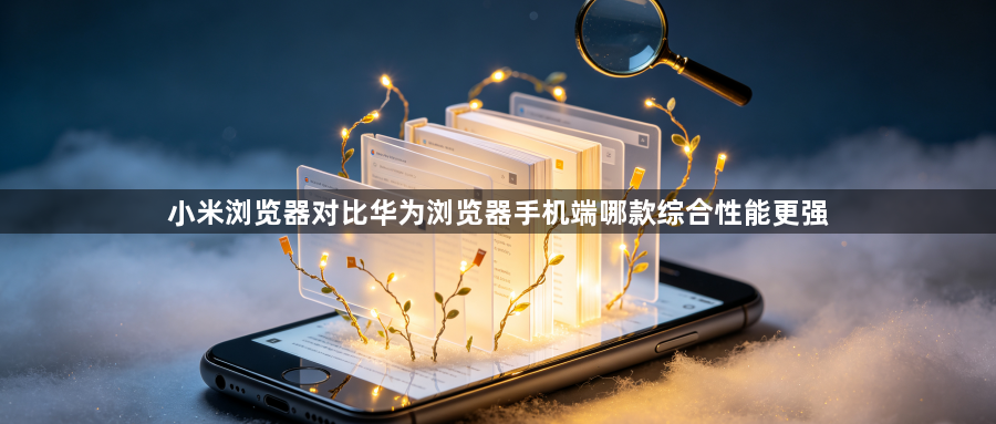 小米浏览器对比华为浏览器手机端哪款综合性能更强1