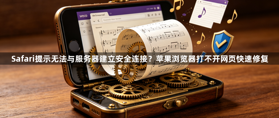 Safari提示无法与服务器建立安全连接？苹果浏览器打不开网页快速修复1