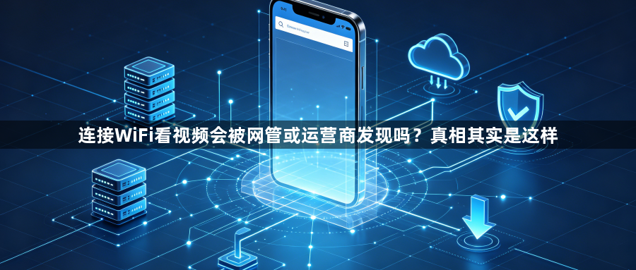 连接WiFi看视频会被网管或运营商发现吗？真相其实是这样1
