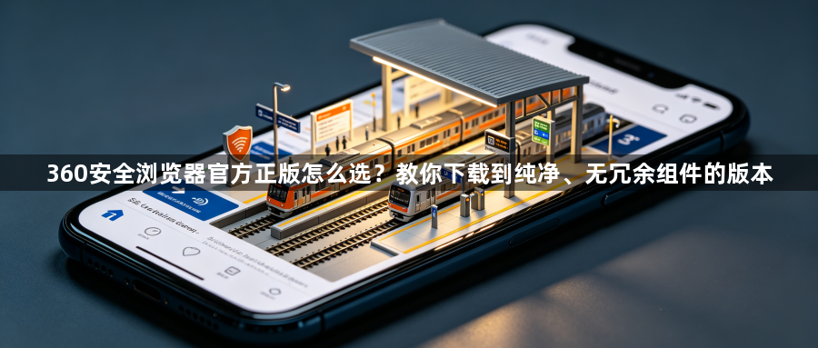 360安全浏览器官方正版怎么选？教你下载到纯净、无冗余组件的版本1