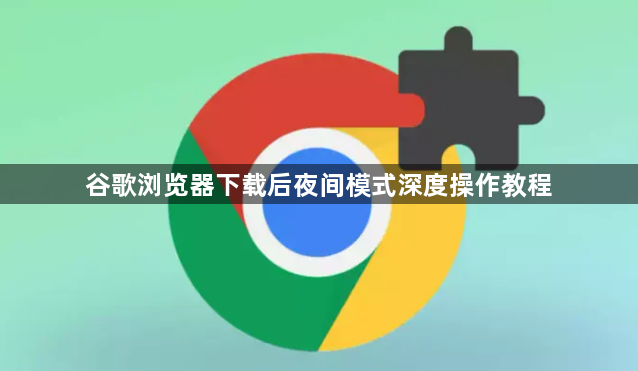 谷歌浏览器下载后夜间模式深度操作教程1