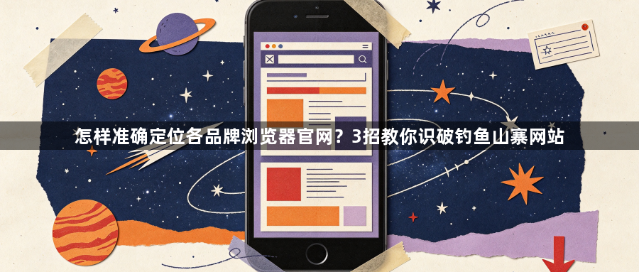 怎样准确定位各品牌浏览器官网?3招教你识破钓鱼山寨网站1