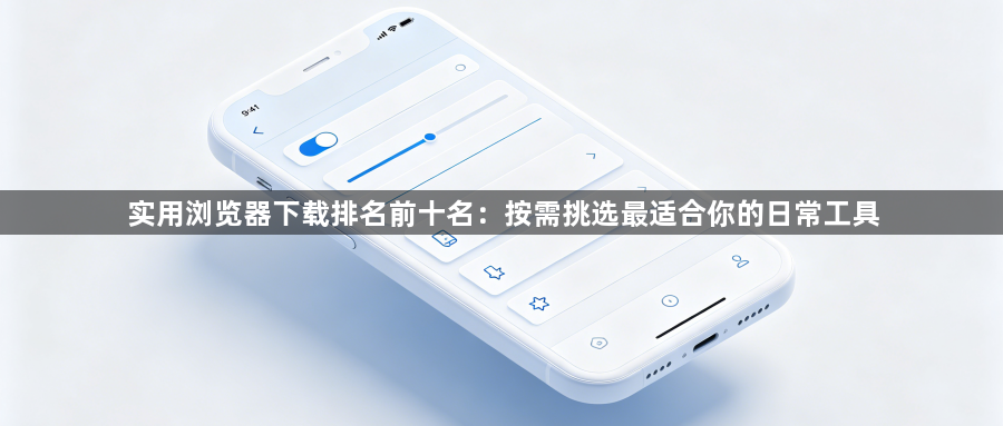 实用浏览器下载排名前十名：按需挑选最适合你的日常工具1